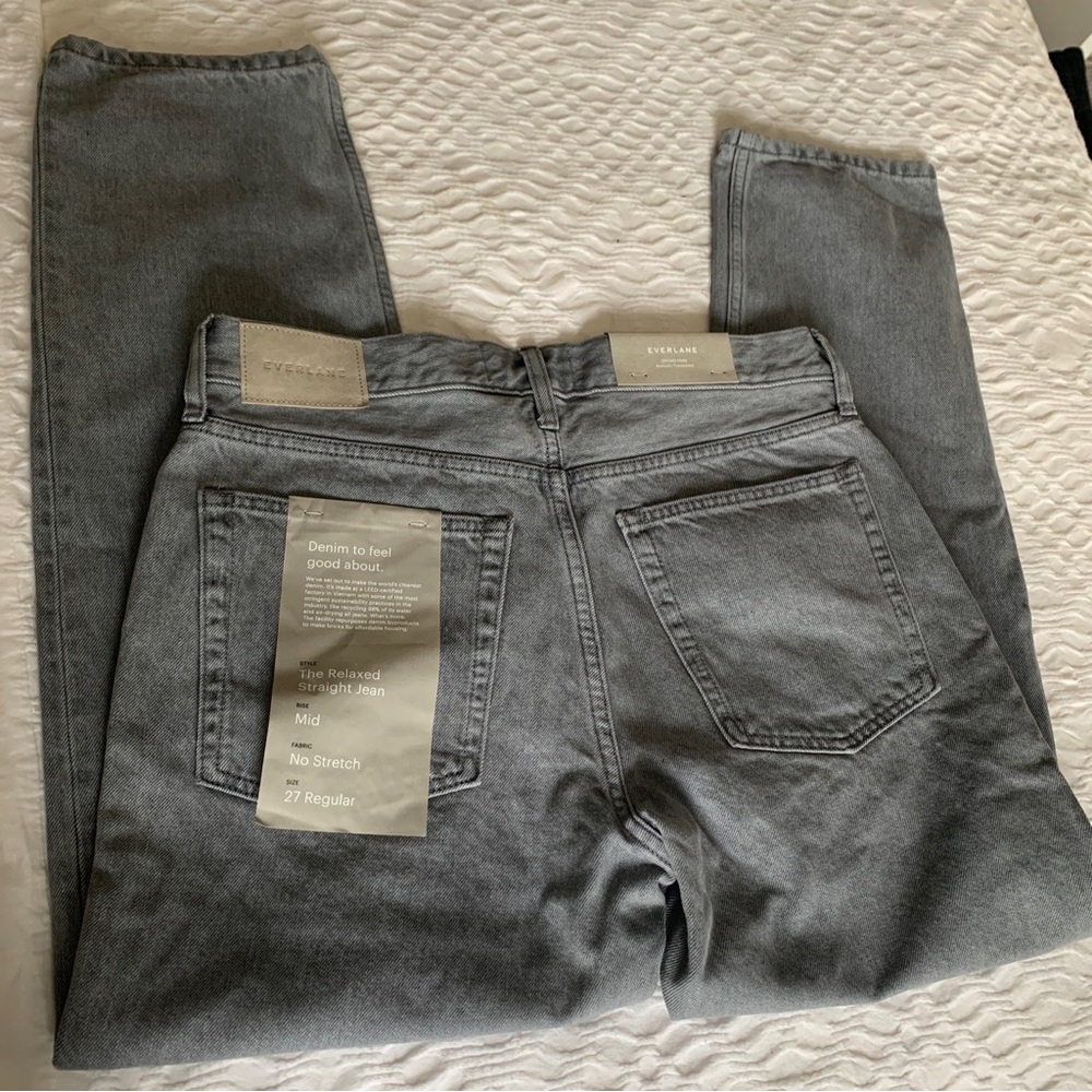 Everlane gray jeans. Size 27 Regular. New with tags.